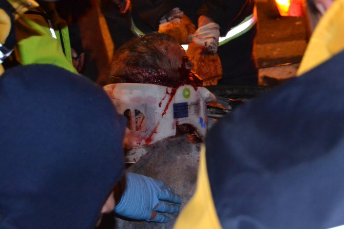 Havza Tüneli'nde zincirleme kaza: Biri ağır 7 yaralı