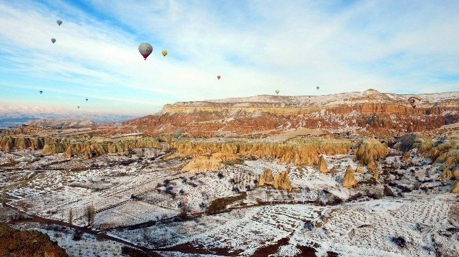 Kapadokya’da Kışın Sanatı