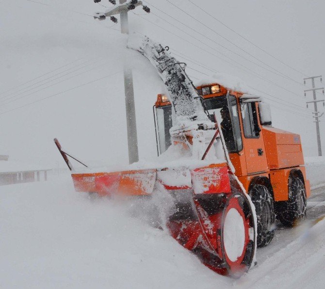 Bitlis’te Kar Yağışı Hayatı Olumsuz Etkiliyor