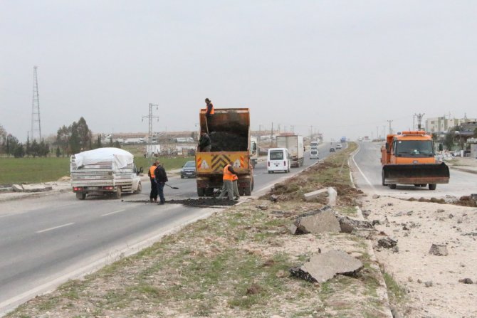 Nusaybin'de patlamada hasar gören İpek Yolu onarıldı