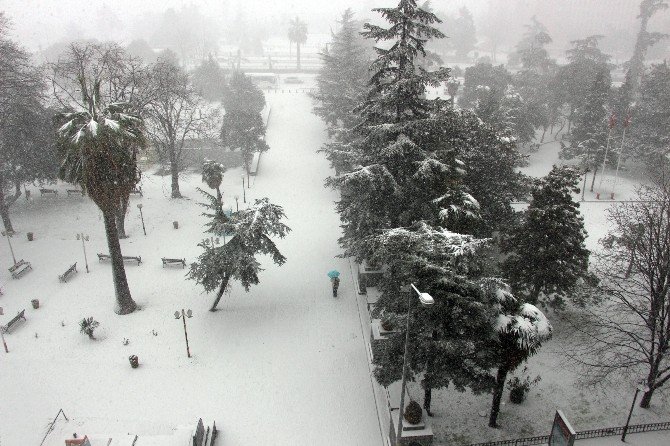 Samsun’da Kar Fırtınası