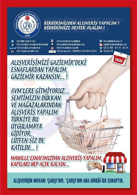 Gaziemir’de Alışverişini Esnaftan Yap Kampanyası