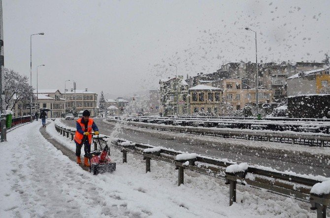 Trabzon Karla Mücadele Ediyor