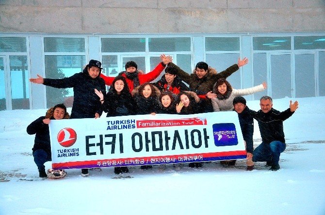 Antalya’da Kar Turizmine Güney Kore Dopingi