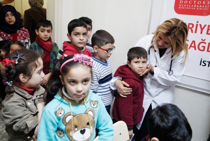 Küçükçekmece Belediyesi’nden Uluslararası Doktorlar Birliği Gönüllülerine Destek