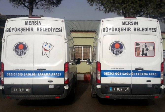 Mersin'de gezici sağlık tarama araçları hizmete giriyor
