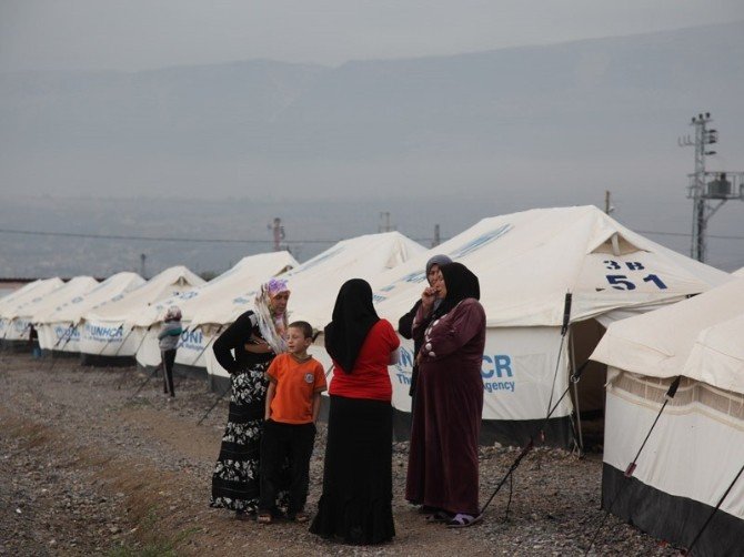 10 İlde Kurulan 25 Çadır Ve Konteyner Kentte 269 Bin Suriyeli Barınıyor
