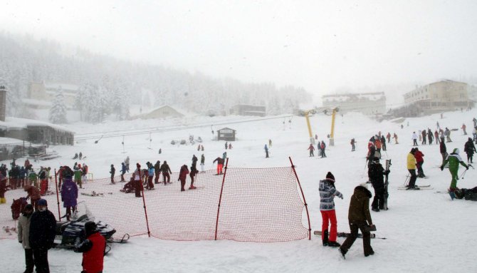 Sömestr tatili Uludağ’daki otellere yaradı
