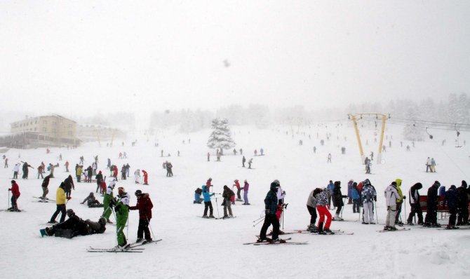 Sömestr tatili Uludağ’daki otellere yaradı