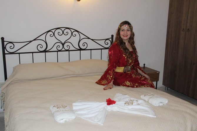 Aydın'daki tarihî Zincirli Han restore edilerek hizmete açıldı