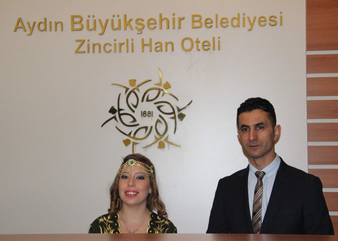 Aydın'daki tarihî Zincirli Han restore edilerek hizmete açıldı