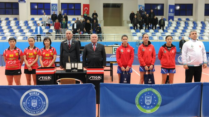 Bursa Büyükşehir’den masa tenisinde büyük zafer