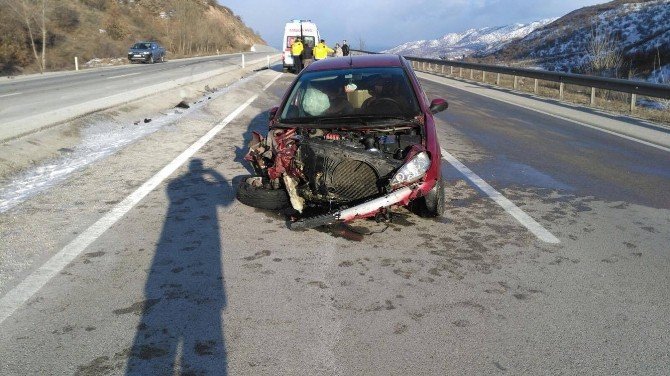 Çankırı’da Trafik Kazası: 1 Yaralı