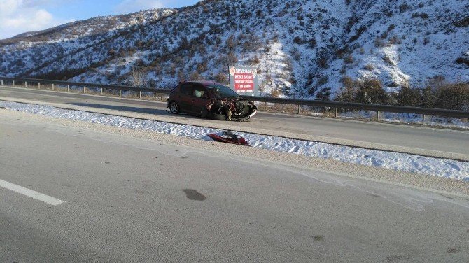 Çankırı’da Trafik Kazası: 1 Yaralı