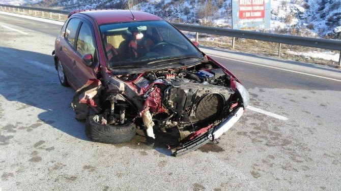 Çankırı’da Trafik Kazası: 1 Yaralı