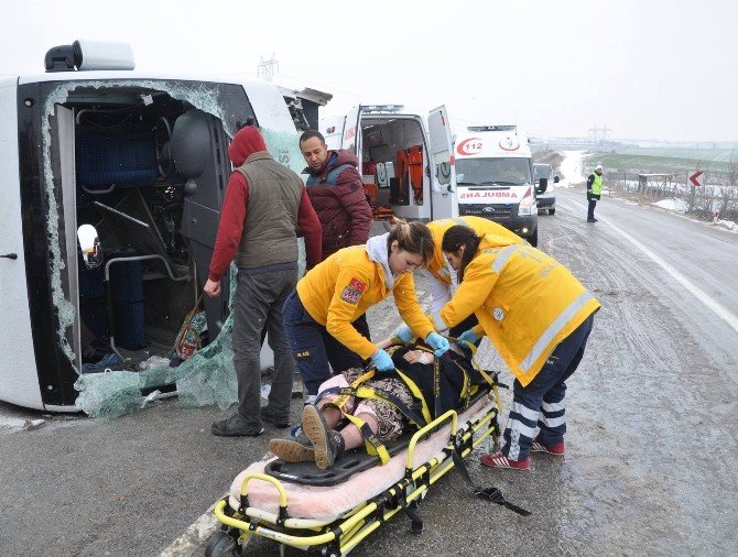 Edirne’de Trafik Kazası: 6 Yaralı