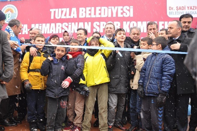 Tuzla’da Şifa Mimar Sinan Spor Kompleksi’nin Açılışı Gerçekleştirildi
