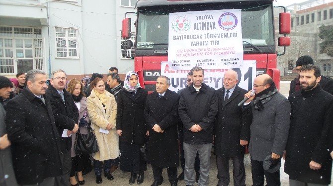 Altınova’dan Bayırbucak Türkmenlerine Yardım