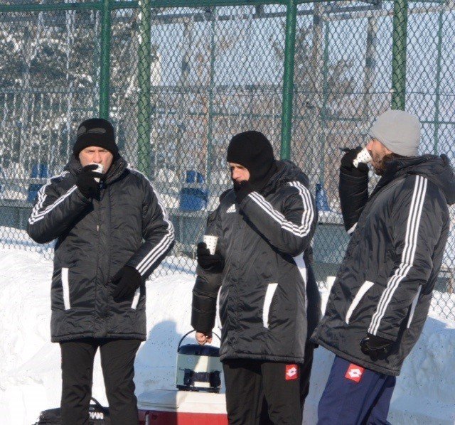 Bb Erzurumsporlu Futbolcular ’Buz’ Kesti