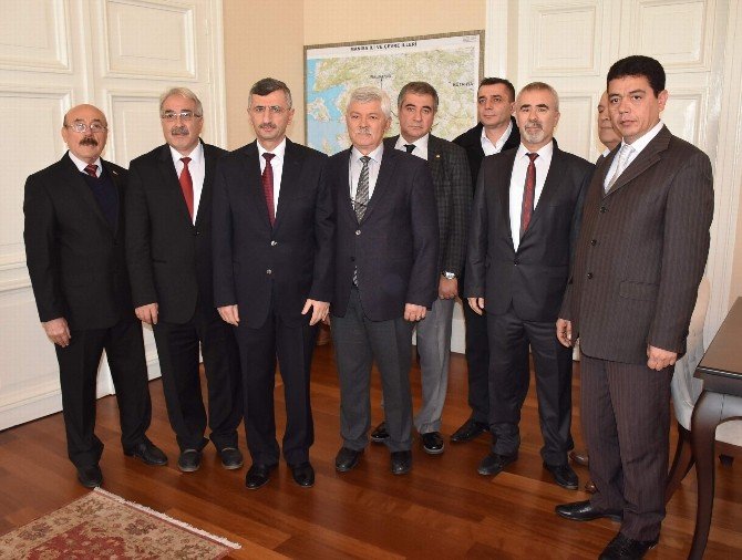 CHP Yeni İl Yönetiminden Vali Bektaş’a Ziyaret