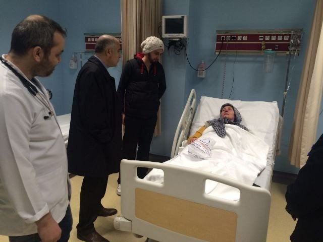Vali Karahan, Trafik Kazalarında Yaralananları Ziyaret Etti