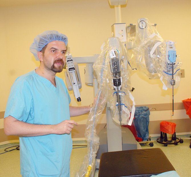 Astronotlar için tasarlanan ‘da Vinci' cerrah robotla ameliyatlar başladı