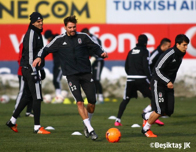 Beşiktaş, kupa maçı hazırlıklarını tamamladı