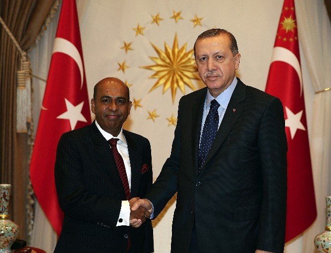 Sri Lanka Büyükelçisi Amza’dan Cumhurbaşkanı Erdoğan’a Güven Mektubu