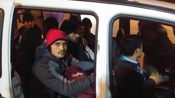 Edirne’de 41 Kaçak Göçmen Yakalandı
