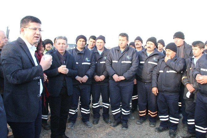 Başkan Subaşıoğlu, Fen İşleri Çalışanları İle Kahvaltı Yaptı