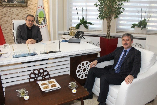 Başkan Şirin’den Başkan Karaçoban’a Ziyaret