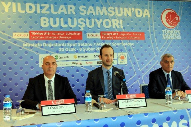 Uluslararası Yıldız Erkekler Basketbol Turnuvası Samsun’da Başlıyor