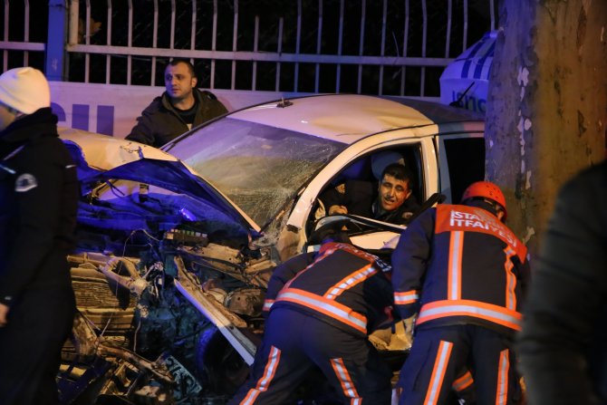 Beşiktaş'ta trafik kazası: 1 polis şehit oldu
