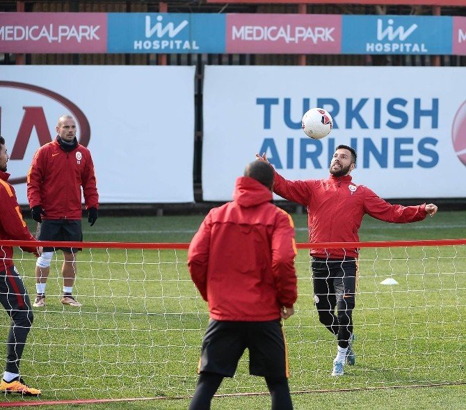 Galatasaray, Gaziantepspor Maçı Hazırlıklarını Sürdürdü