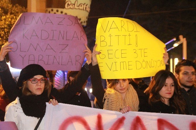 CHP Gençlik Kollarından Mizansenli Tecavüz Eylemi