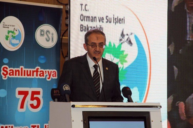 Bakan Eroğlu Şanlıurfa’da 75 Milyon Liralık 9 Tesisin Açılışını Yaptı