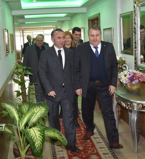 Bakan Yardımcısı Coşkunyürek’ten Başkan Çerçi’ye Ziyaret