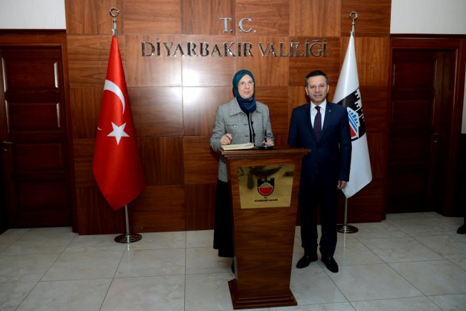Bakan Ramazanoğlu, Diyarbakır Valiliği'ni ziyaret etti