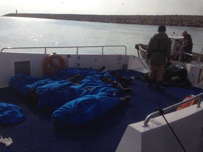 Ayvacık Açıklarında Batan Teknede Ölü Sayısı 20’yi Buldu