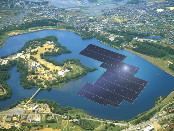 Japonya 18 futbol sahası büyüklüğünde güneş panelleri inşaa ediyor