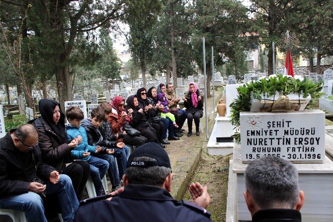 Şehit Emniyet Müdürü Ersoy, 20.yılında Unutulmadı