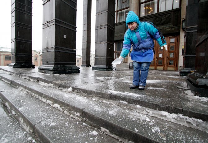 Moskova’nın "buz tutan kaldırım taşları" tartışma konusu oldu