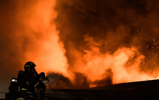 Moskova’nın kuzeydoğusunda fabrika yangını