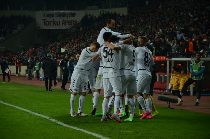 Antalyaspor'u tek golle geçen Torku Konyaspor çeyrek finalde