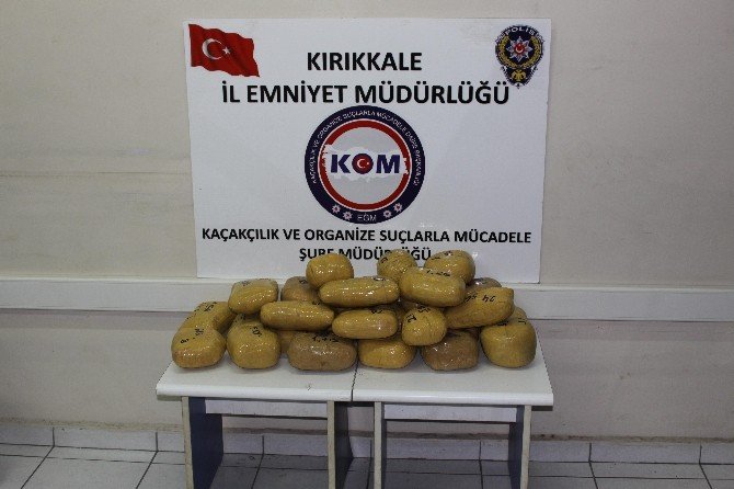 Kırıkkale’de Uyuşturucu Operasyonu