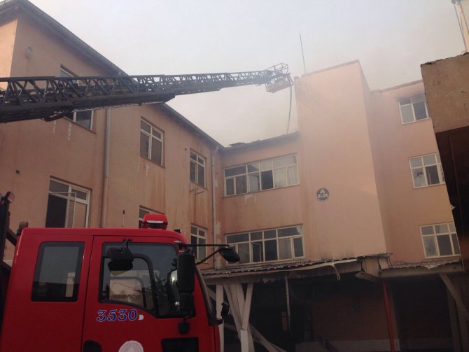 Nusaybin eski Devlet Hastanesinde 6. yangın