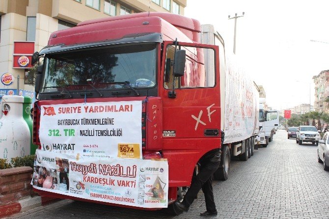 Nazilli’den Türkmenlere İki Tır Yardım Gönderildi