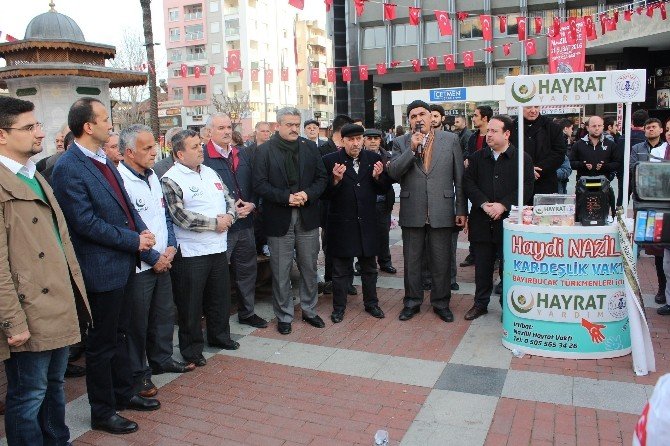 Nazilli’den Türkmenlere İki Tır Yardım Gönderildi