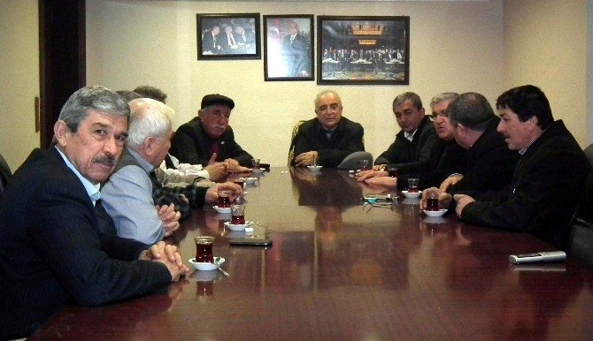 Ahmet Ertürk, Efeler Ziraat Odası’nı Ziyaret Etti
