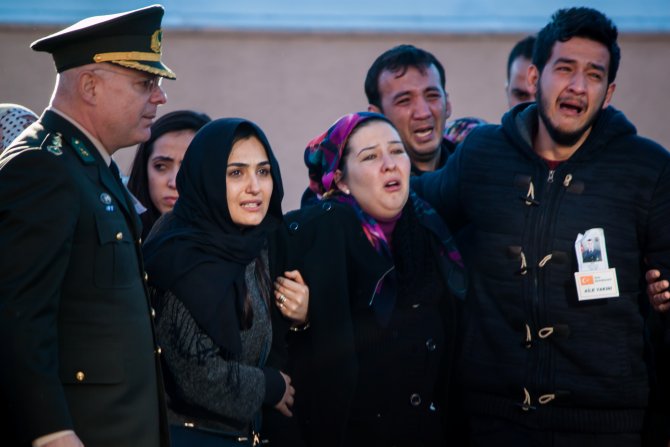 Şehit jandarma Sercan Bulak, Şereflikoçhisar'da toprağa verildi